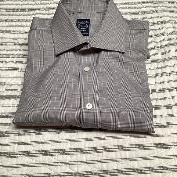 Joseph & Feiss mens non iron long sleeve dress shirt, 15- 34/35 - Picture 1 of 6